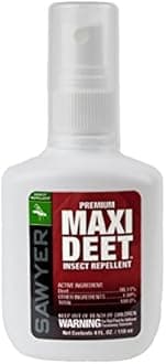 SAWYER PRODUCTS Premium MAXI DEET, 100% DEET Insect Repellent