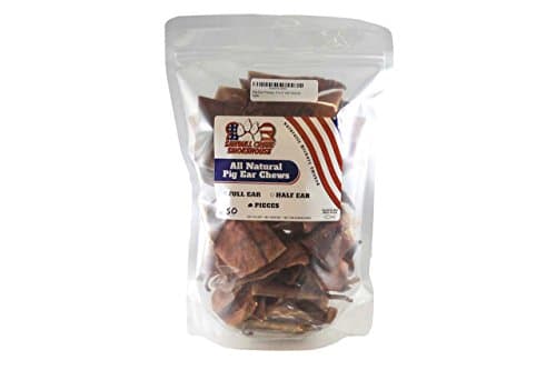 Pig Ear Pieces, 2"x 2" (50 Count)