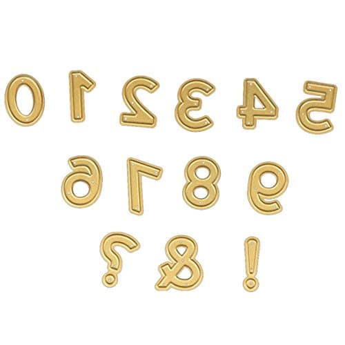 Youngnet Numbers Cutting Dies for Card Making