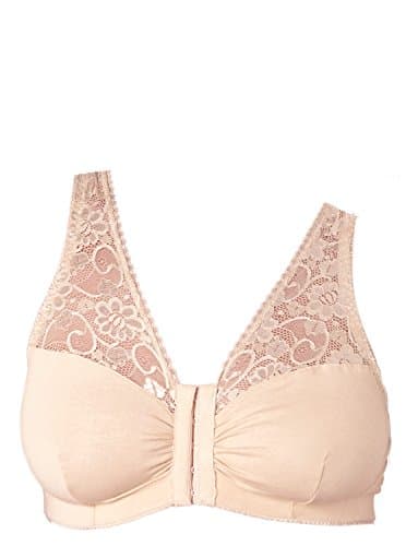 Eden House Front Fastening Ella Magic Bra Beige 20