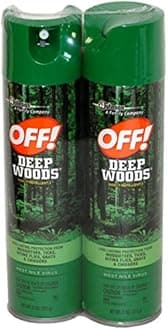 Off Deep Woods Insect Repellent V, 11 Ounce, 2 Pack