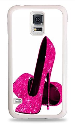 Printed Princess Diva Pumps White Hardshell Case for Samsung Galaxy S5