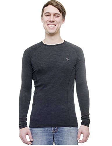 Men's Agena - 100% Merino Baselayer-Large-Anthracite