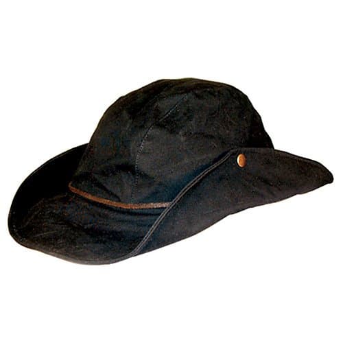 Down Under Australian Dinkum Hat Black Large