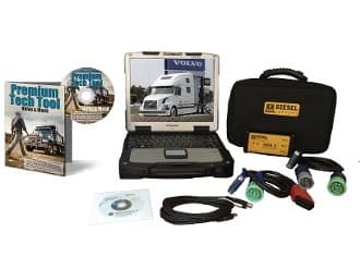 TR Systems Mack & Volvo Premium Tech Tool Diesel Diagnostic Laptop Kit