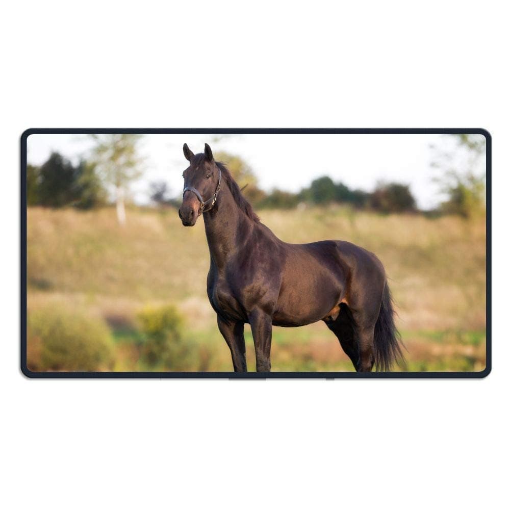 Large Horse Gaming Mouse Pad Custom Design Mouse Mat Extended XXL Size for Desk,Laptop,Keyboard & More
