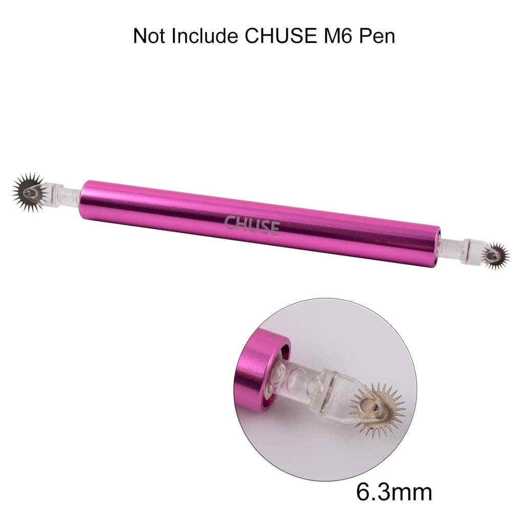 CHUSE Roller Microblading Needles Fog Eyebrow Permanent Makeup 3D Embroidery for Tattoo Manual Pen Tattoo Inks Disposable Safe Healthy Tools (Diameter 9.3mm)