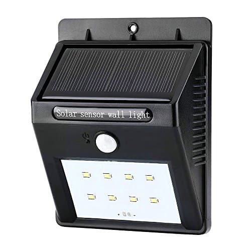 Solar Wall Light with motion sensor swith used in garden or wall outdoor