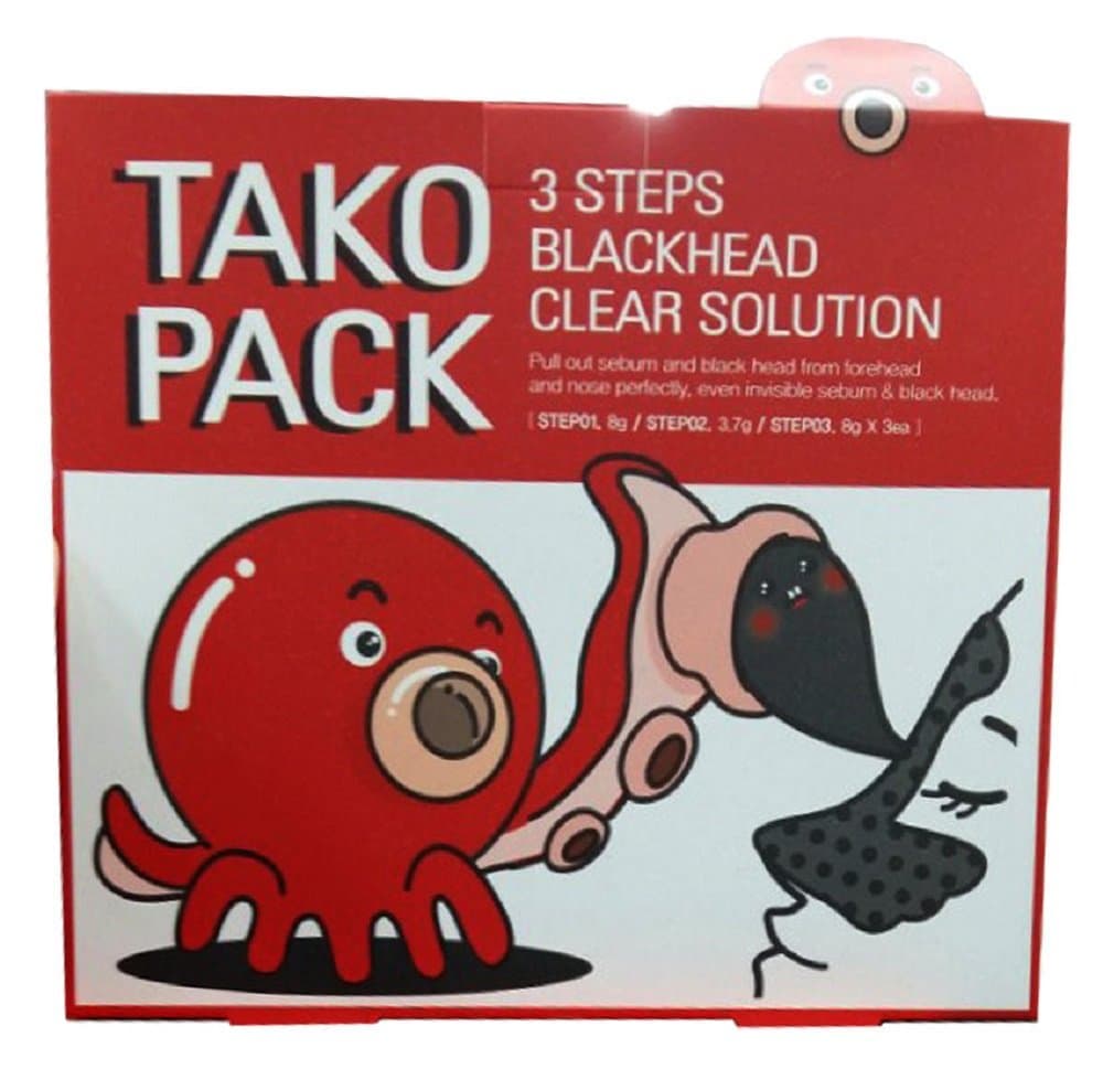 Nightingale Tako Pack 3 Steps Black Head Clear 15 PCS