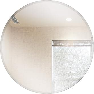 Round Frameless Wall Mirror