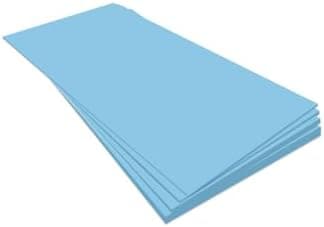 XPS Foam Insulation Boards 1200 x 600 x 10mm - Electric and Water Underfloor Heating Tile Laminate Underlay Thermal Extruded Polystyrene Insulation Sheets (6, 1200 x 600 x 6mm)