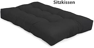 Spatium pallet cushions, Cushions for pallets, pallet pad, Euro pallet furniture (Seat Cushion 120x80x15, Anthracite)