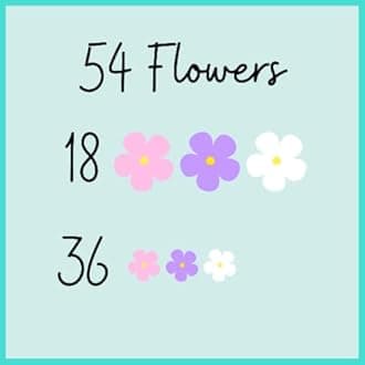 Royal Icing Blossoms | Mini Edible Flowers | Edible Roses | White Wedding Flowers | Cake Sprinkles | Bulk Sprinkle Mix | by Simply Sucré (108 Flowers, Fairy Blossoms)