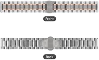 TStrap Metal Watch Band – Quick Release Watch Bands for Men Women - Stainless Steel Smart Watch Strap Bracelet Replacement Polished - 12mm ... 20mm 22mm 24mm