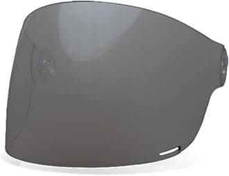 Bullitt Helmet Flat Shield/Visor (Brown Tabs) Dark Smoke