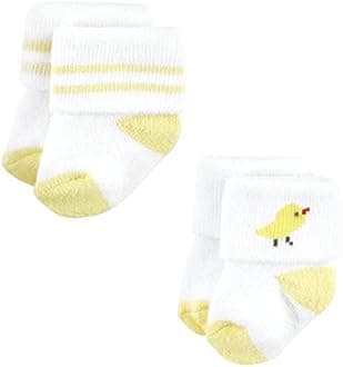Hudson Baby Unisex Baby Cotton Rich Newborn and Terry Socks Casual Socks (pack of 8)