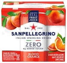 Italian Sparkliing Drink, Zero Sugar, Aranciata Rossa, Orange & Blood Orange