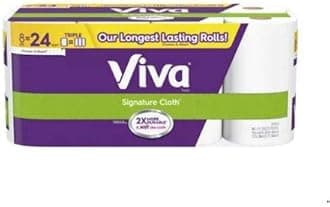 Stuff like That 2 Set-Viva Signature Cloth Paper Towels, Choose A Sheet, 8 Triple Rolls/(=24 RegularRolls)