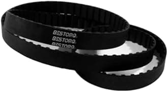 BESTORQ 121-MXL-100 MXL Timing Belt, Rubber, 12.1" Outside Circumference, 1" Width, 0.080" Pitch, 152 Teeth