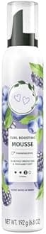 ℍ𝕖𝕣𝕓𝕒𝕝 𝔼𝕤𝕤𝕖𝕟𝕔𝕖𝕤 Curl Enhancing and Volumizing Mousse for Long-Lasting All-Day Hold, Frizz Control, and Defined, Bouncy Curls, 6.8 fl oz (Pack of 01)