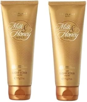 Milk & Honey Gold Smoothing Sugar Scrub Small Pack, 75g (Pack Of 2)