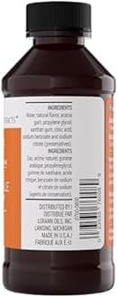 Lorann Oils Bakery Emulsions Natural and Artificial Flavor 4oz-Orange, Other, Multicoloured, 6.82 x 6.82 x 13.43 cm
