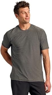True Classic Men's Active Crew Neck Short Sleeve T-Shirt, 1-Pack - Black, 2XL