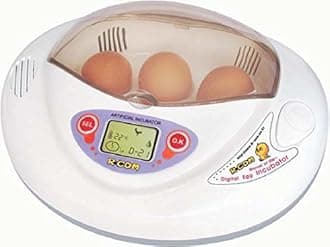 R+Co 2500100 Plastic/Metal Mini Digital Auto-Turning Egg Incubator