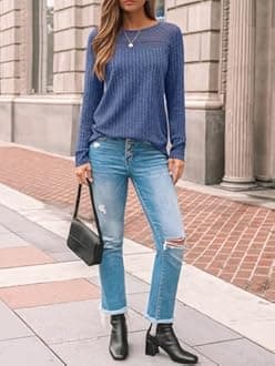 AUTOMET Womens Lace Long Sleeve Shirt Fall Top Fashion Dreesy Casual Tunic Sweaters Mesh Clothes Trendy Work Cute Outfits