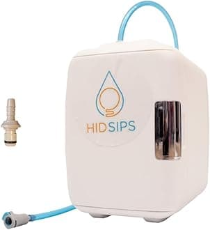 HID SIPS Water Dispenser Mini Fridge, 4L, Universal Fit for Water Dispensers,...