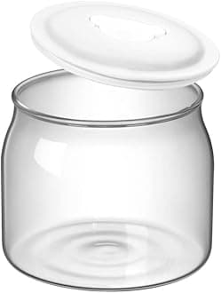 Bear Yogurt Maker Glass Jar with Lid 1QT for Yogurt Maker Machine/ C10T1 Yogurt Maker Replacement
