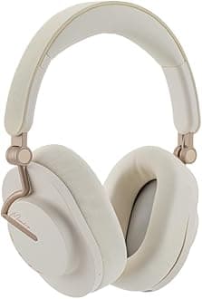 Edge Full-Scene Immersive Series Hi-Fi Portable Wireless ANC Headphones Foldable Lightweight Headphones (Cream White)