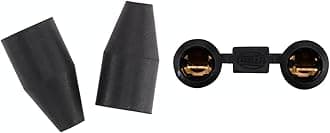 HELLA 003399071 Supertone 24V High Tone Horn with Black Protective Grill, Single Horn