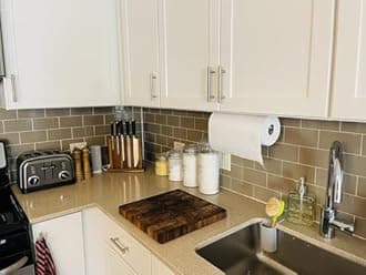 2nd Gen Paper Towel Holder Under Cabinet No Drilling, [More Sturdy] Self Adhesive or Drilling Paper Towel Holder Wall Mount for Kitchen, RV, [Fit Mega Paper Towel Roll] SUS304 Stainless Steel