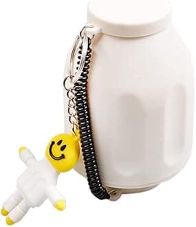 Personal Smoke Air Filter for Smoking Easy Exhale, Portable Home Office Car Air Purifier Smoking Accessories Party Supplies (White)