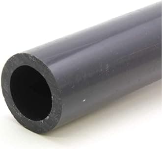PVC Pipe Schedule 80 Industrial Grade Grey (2.0) Grey/PVC - 5FT