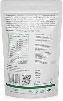 Ashwagandha and Shatavari Root Powder Asparagus racemosus Women's Wellness Natural and Safe Rejuvenative for Vata and Pitta Herbal Supplement-100gm
