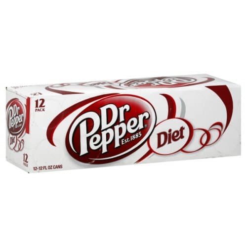 Dr Pepper Soda, Diet, 144 Fl. Oz.