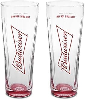 Budweiser Signature 2-Pack Pint Set, 16oz