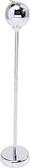 Kare Design Floor Ashtray Spheric, Chrome, Steel Chromed, Height-Adjustable, Retro, Modern Pedestal Ashtray with Lid, 72x13x13 cm (H/W/D)