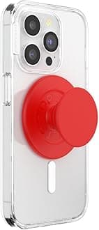 Phone Grip for MagSafe, Magnetic Holder, Phone Stand, Red - Basic Rosso