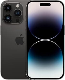 Apple iPhone 14 Pro, 256GB, Space Black - Unlocked (Renewed Premium)