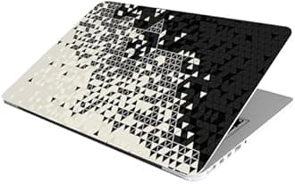 ANCIARY Laptop Skin Stickers HD Quality Sticker for Laptops Upto 15.6" (Dustproof|Waterproof|Scratchproof|Reusable) - TRIANGLE1