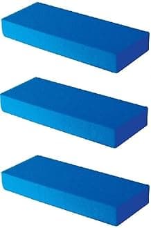 Magic Sponge for Kitchen Cleaning, PVA Absorbent Washing Blocks for Cars, Windows, Floors, Desks & Other Multifunction Household Cleaning, Mixed Colors (Big Size, Pack of 3)