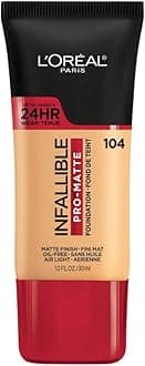 Infallible Pro-Matte Foundation, Golden Beige [104] 1 oz
