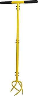 BARAYSTUS Garden Hand Tiller Garden Claw Twist Tiller Cultivator Tiller Soil Loosener Lawn Aerator Areator Loosen, Rototiller, Garden Bed and Plant Box Cultivator, Garden Tools.