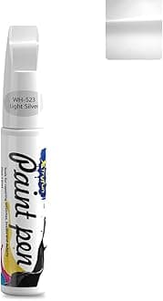 Touch Up Paint for Cars Paint Scratch Repair (Light Silver)