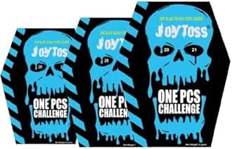 Joytoss one-pcs-Challenge (Pack of 3) | Extreme Spicy Tortilla Chips | Hottest Chips in the World | Ultimate Hot Snack | 15 Grams