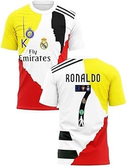 JUSBALL - All Club Ronaldo Football Jersey 2025/26 for (Kids & Mens)