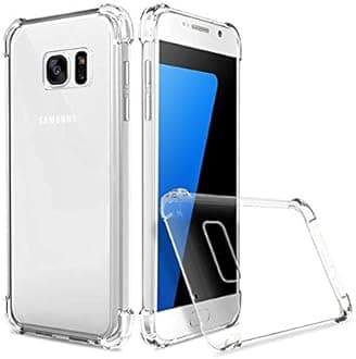 Plus Back Cover for Samsung Galaxy S7 (Silicone_Transparent)